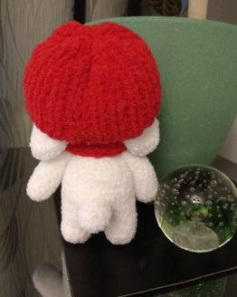 Игрушка "Зайка" вид сзади