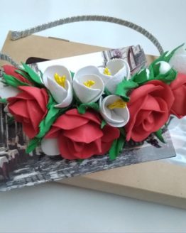with roses hoop
